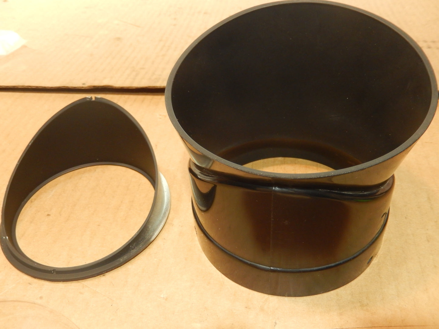 Datsun 240Z Tachometer Shroud + Lens with fasteners