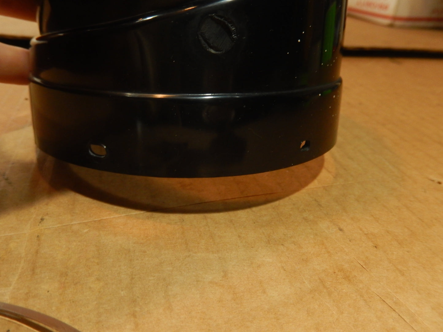 Datsun 240Z Tachometer Shroud + Lens with fasteners