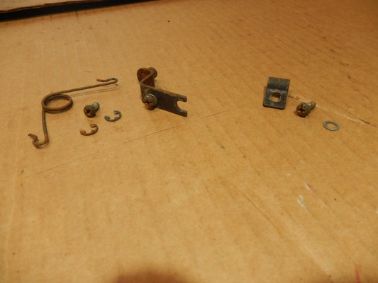 Datsun 240Z Series One Heater Box Flap Levers + Spring + Clips + Fasteners