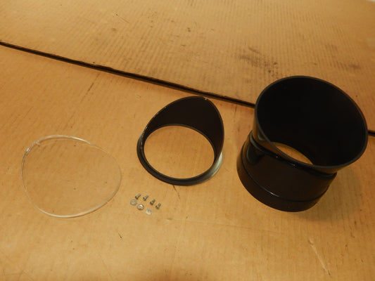 Datsun 240Z Tachometer Shroud + Lens with Fasteners