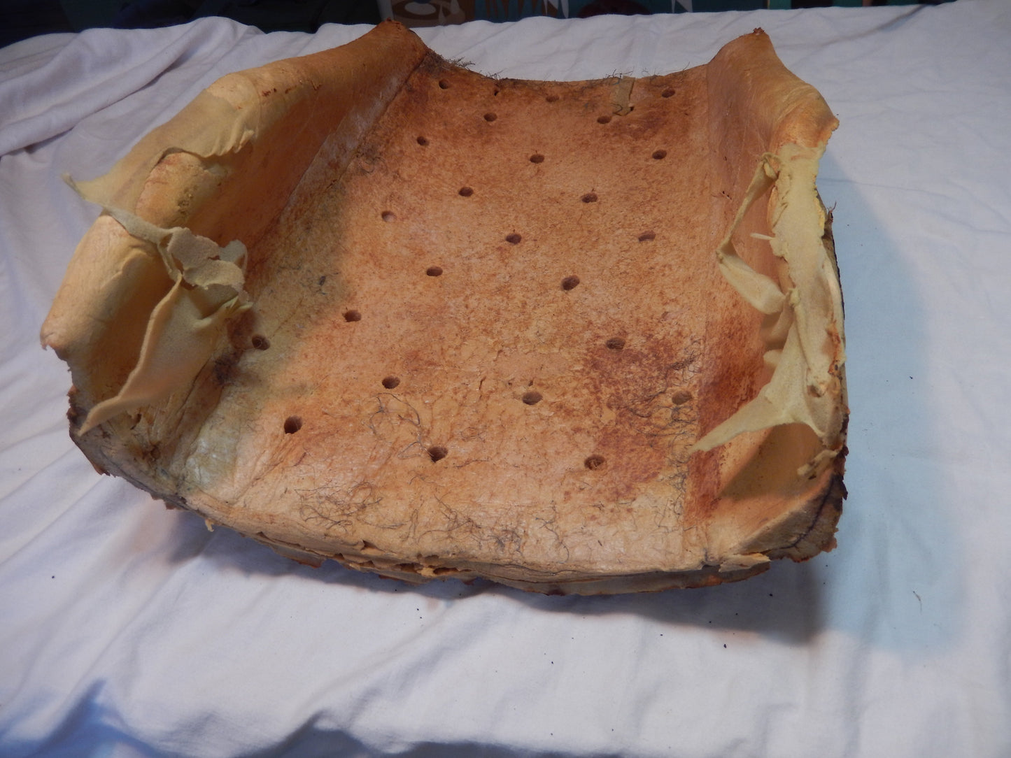 Datsun 240Z Primary Seat Back Front Lower Padding Foam