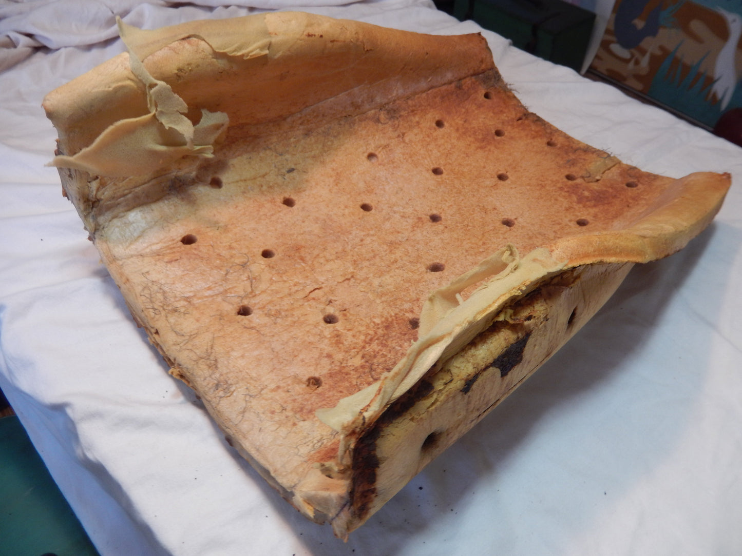 Datsun 240Z Primary Seat Back Front Lower Padding Foam