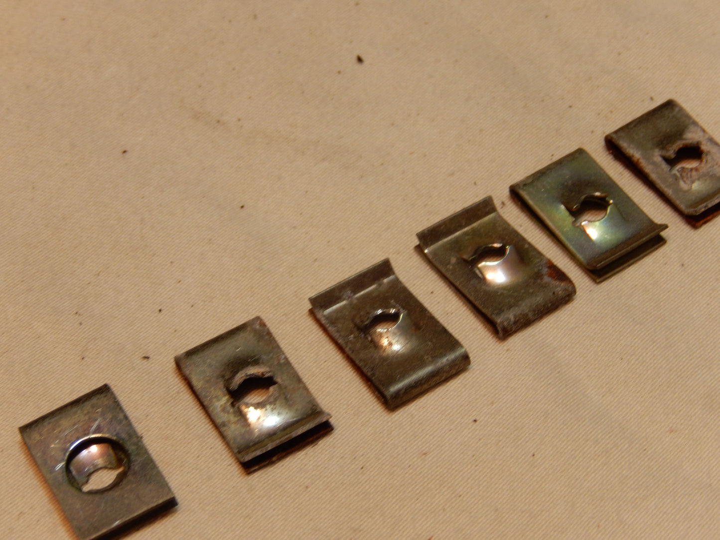 Datsun 240Z Center Dashboard Face Mount Clips