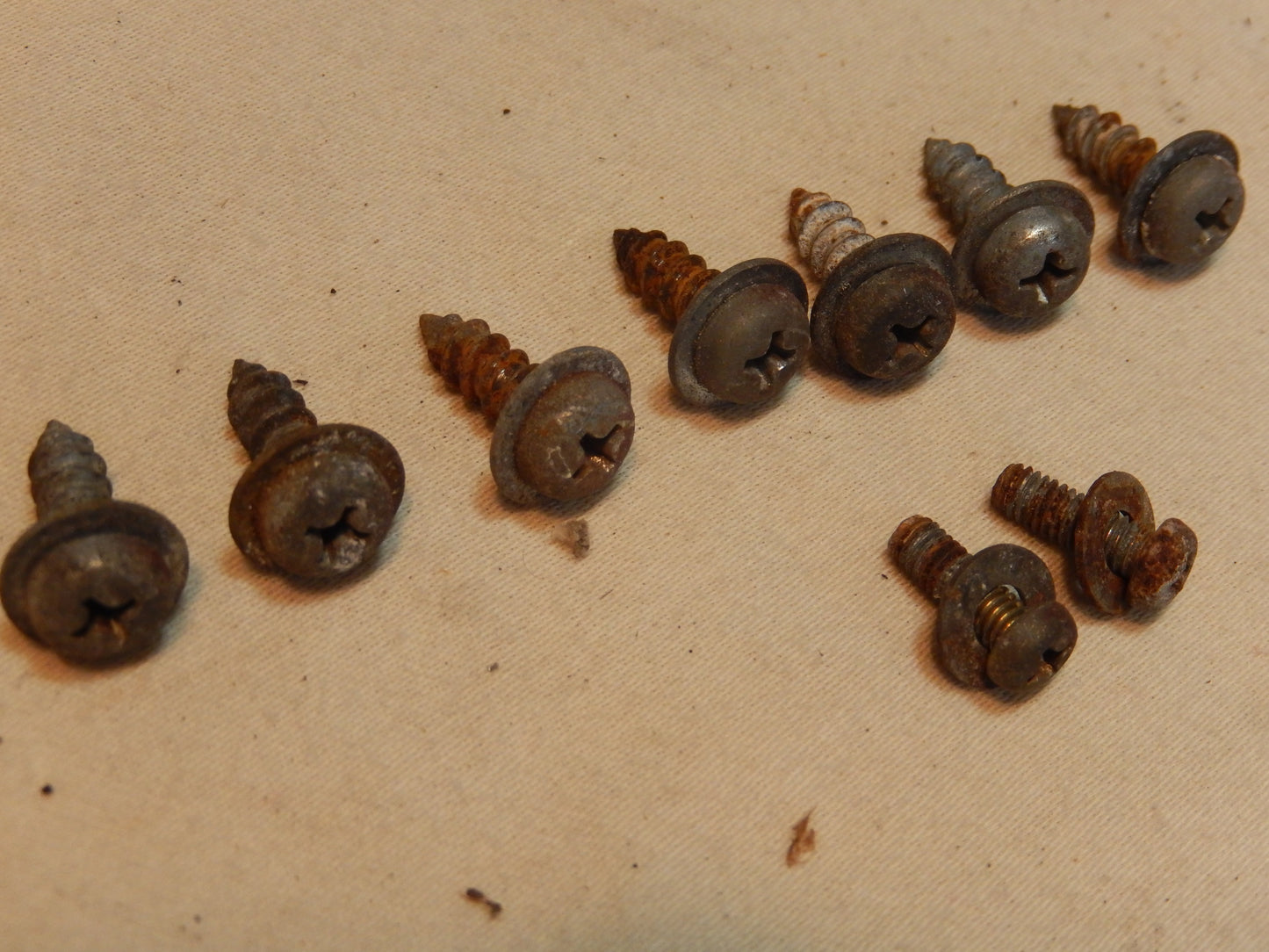 Datsun 240Z Interior Fresh Air Vent Fasteners