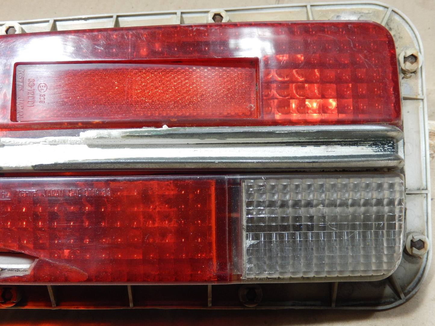 Datsun 240Z Rear Drivers Side Tail Light    Parts Only