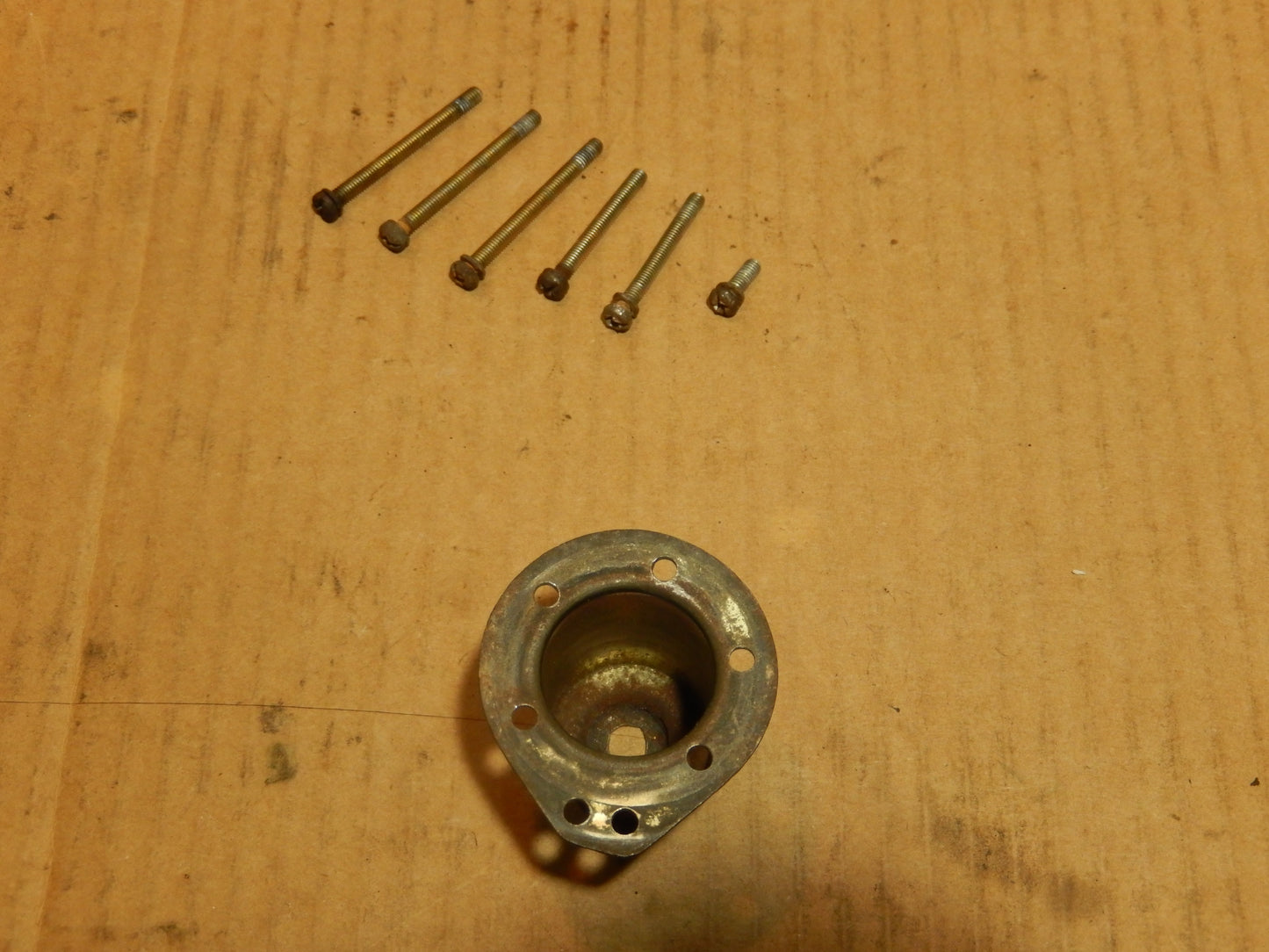 Datsun 280Z Throttle Body Air Temp Sensor Coil Cover + Fasteners