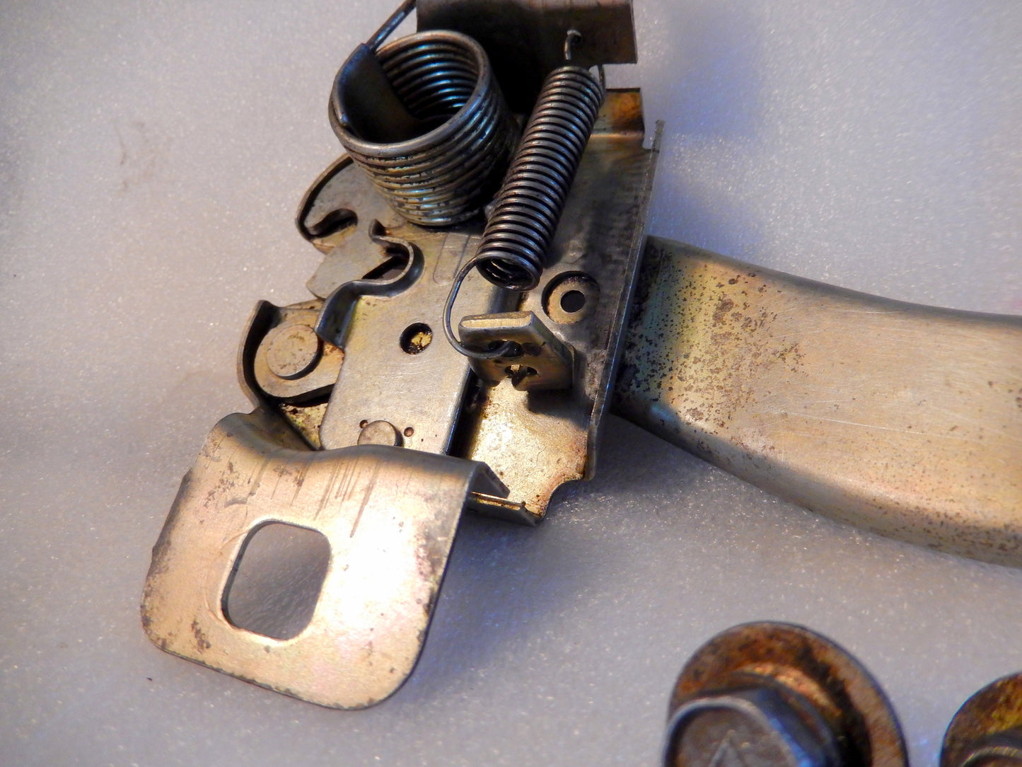 Datsun 280Z Hood Lock Mechanism
