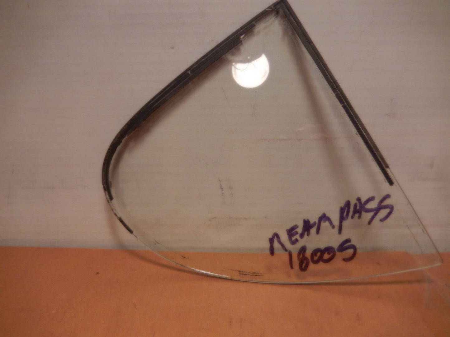 Volvo P1800S OEM Passengers Side Quarter Glass