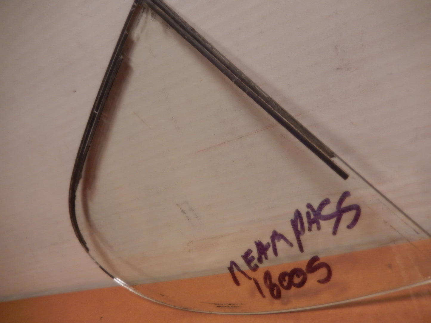 Volvo P1800S OEM Passengers Side Quarter Glass
