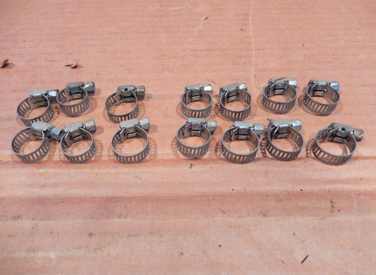 Datsun 280ZX Turbo Set of Fuel Injector Hose Clamps