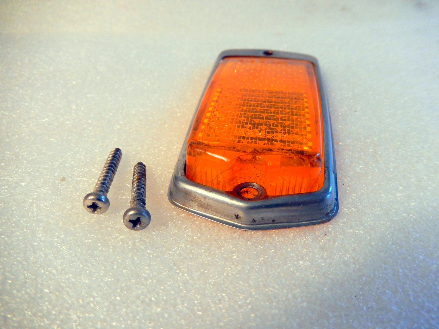 Datsun 240Z Front Side Marker Amber Lens and Trim