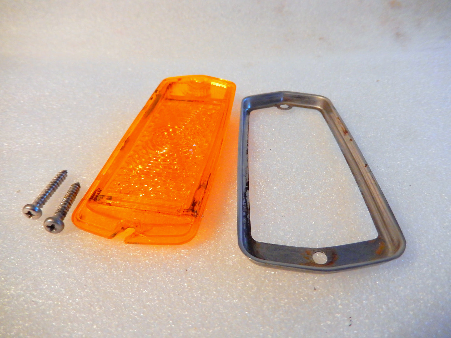 Datsun 240Z Front Side Marker Amber Lens and Trim