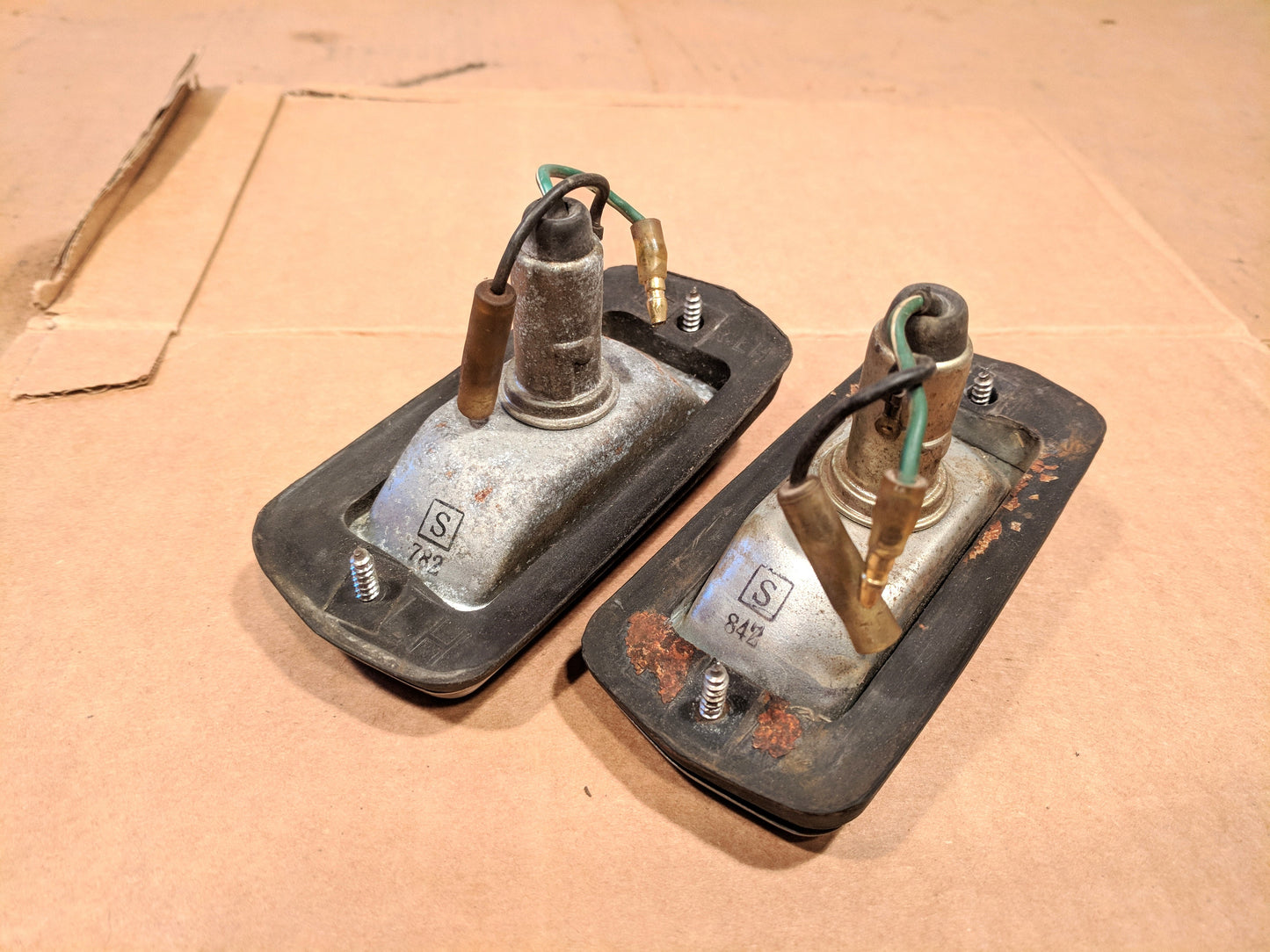 Datsun 240Z Series 1 Rear Side Marker Pair