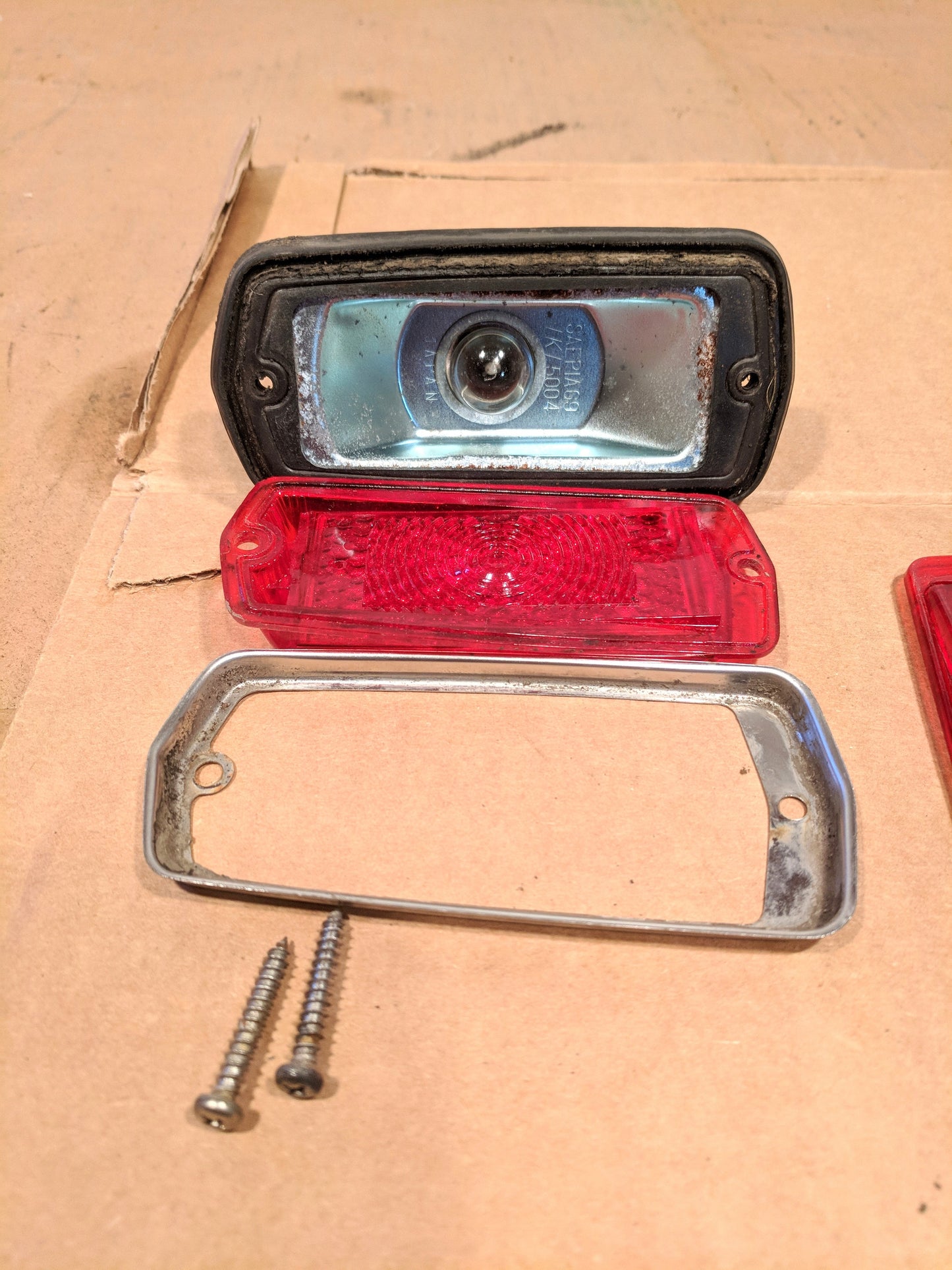 Datsun 240Z Series 1 Rear Side Marker Pair