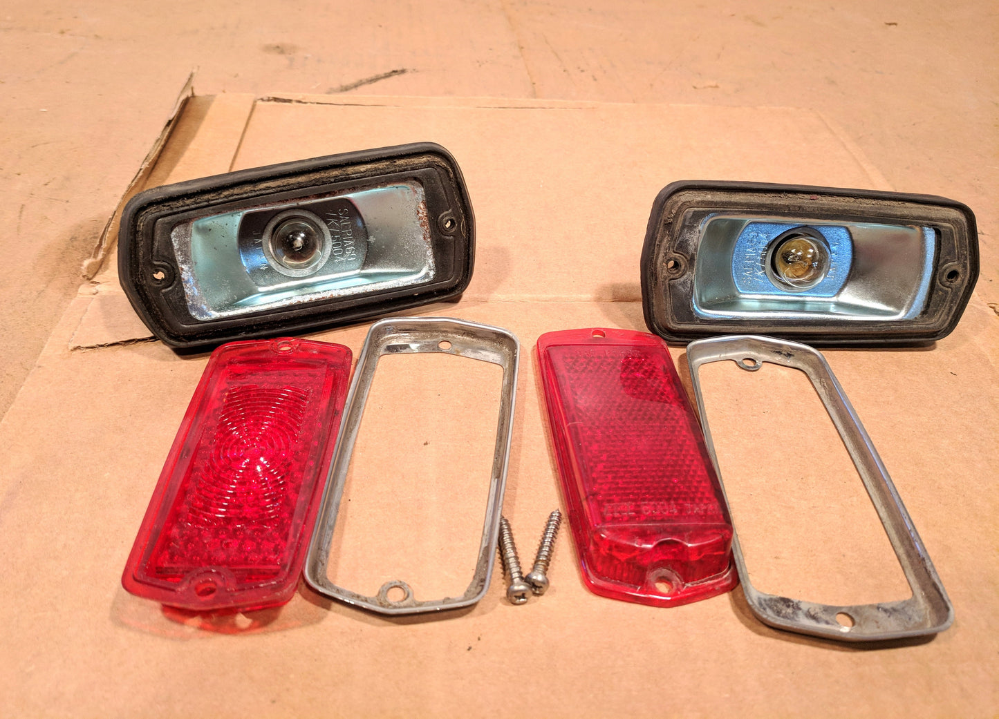 Datsun 240Z Series 1 Rear Side Marker Pair